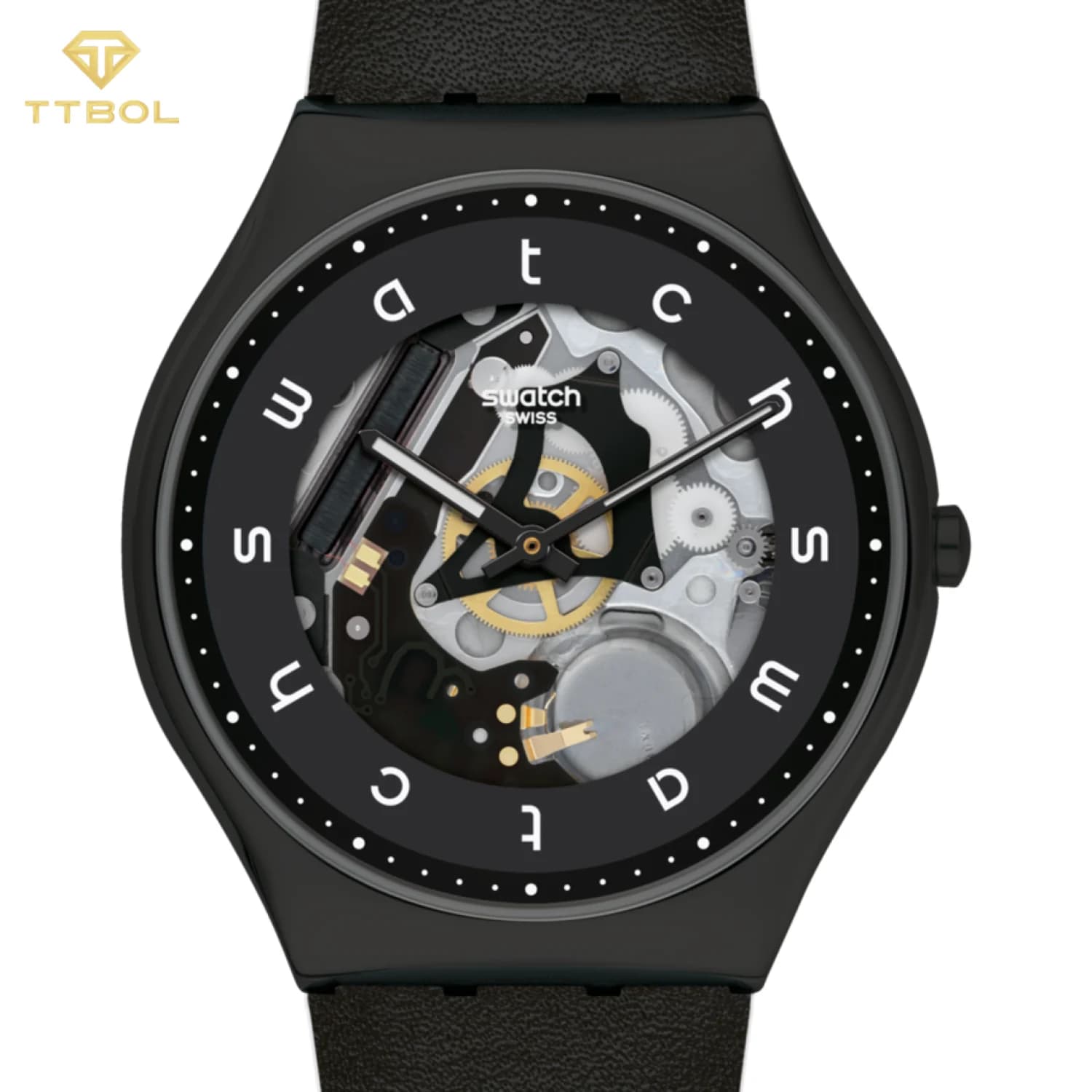 ساعت مچی سواچ SWATCH WHITE SIDE SS07B101 — تصویر ۲