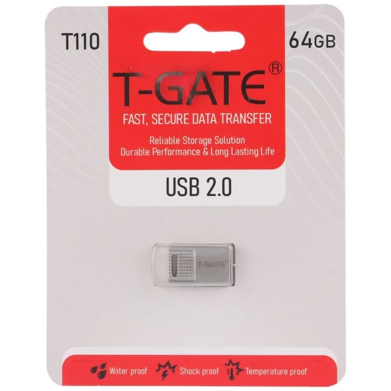 فلش مموری 64 گیگ تی گیت T-GATE T110 — تصویر ۲