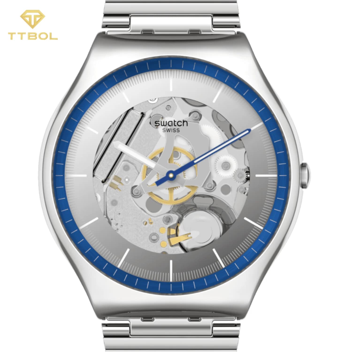 ساعت مچی سواچ SWATCH RINGING IN BLUE SS07S116GG — تصویر ۴