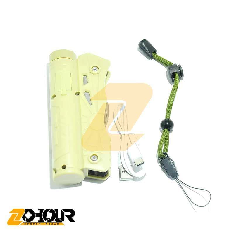 چراغ قوه چند کاره و پاور بانکدار مدل LF-S26 — تصویر ۳