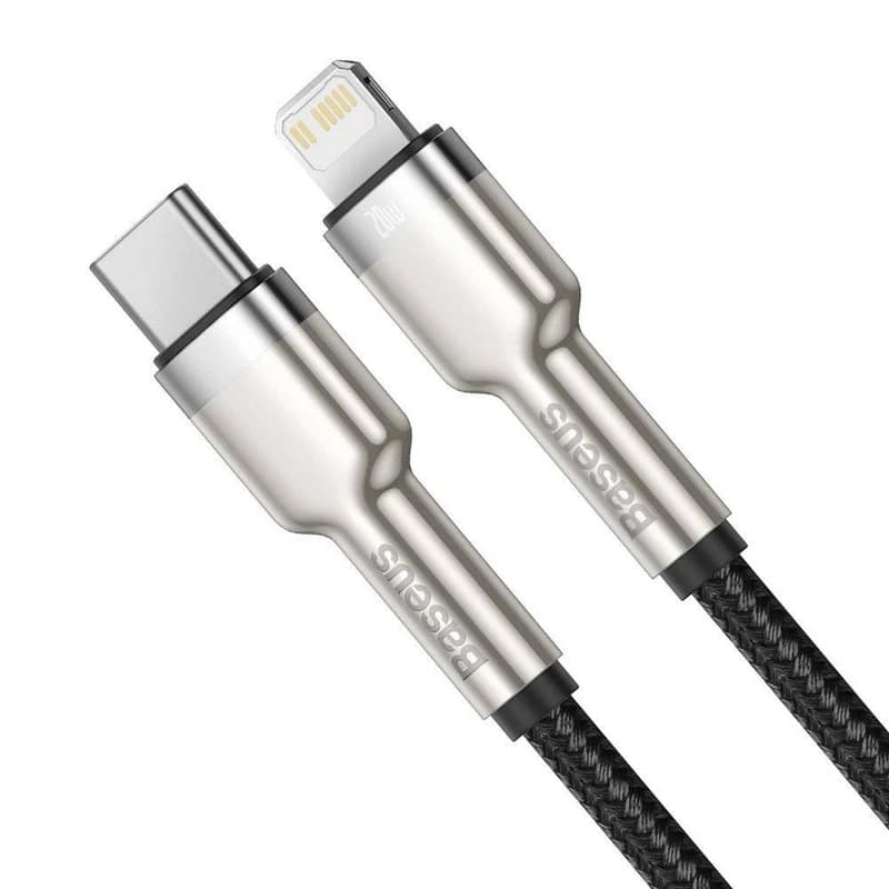 کابل شارژ باسئوس USB-C به لایتنینگ مدل CATLJK-01 طول 25 سانتیمتر — تصویر ۷