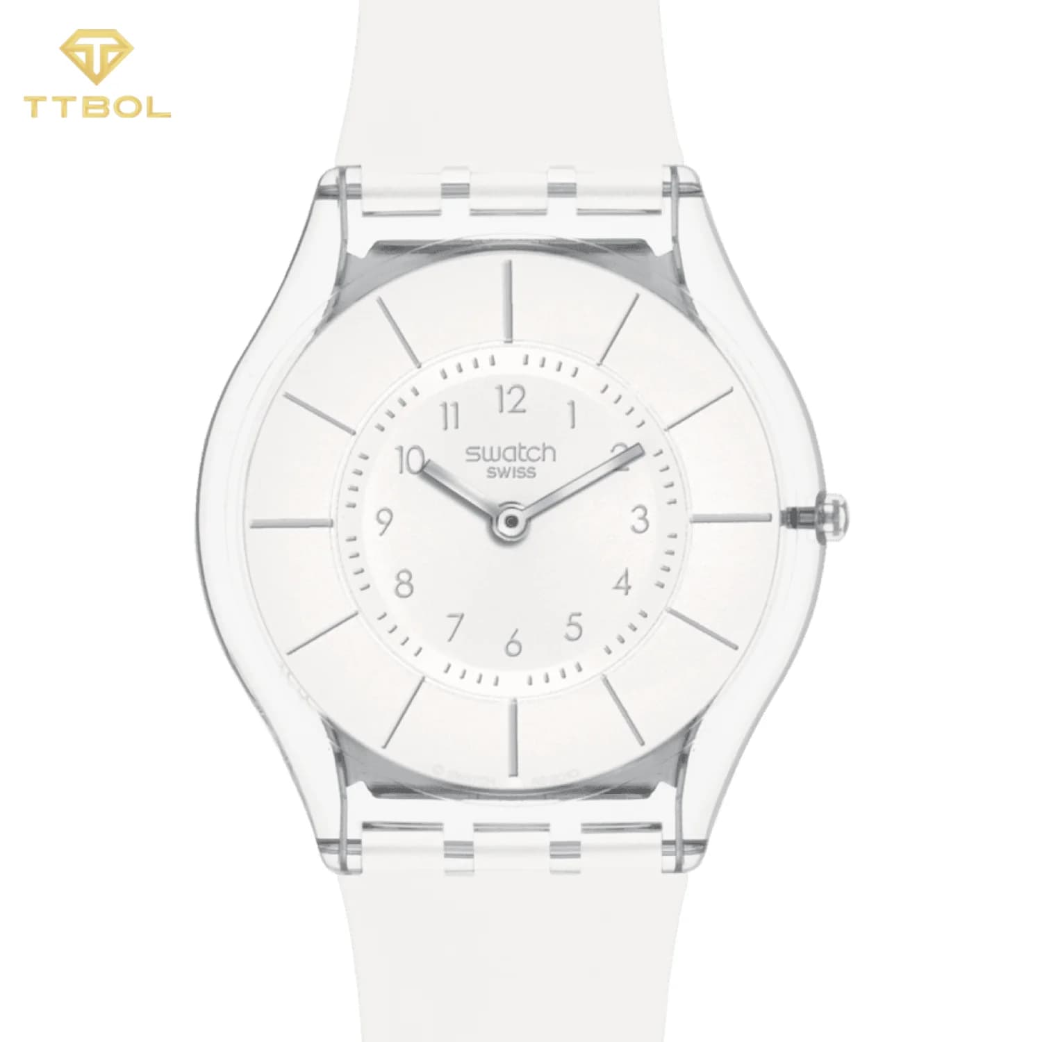ساعت مچی سواچ SWATCH WHITE CLASSINESS SS08K102-S14 — تصویر ۴