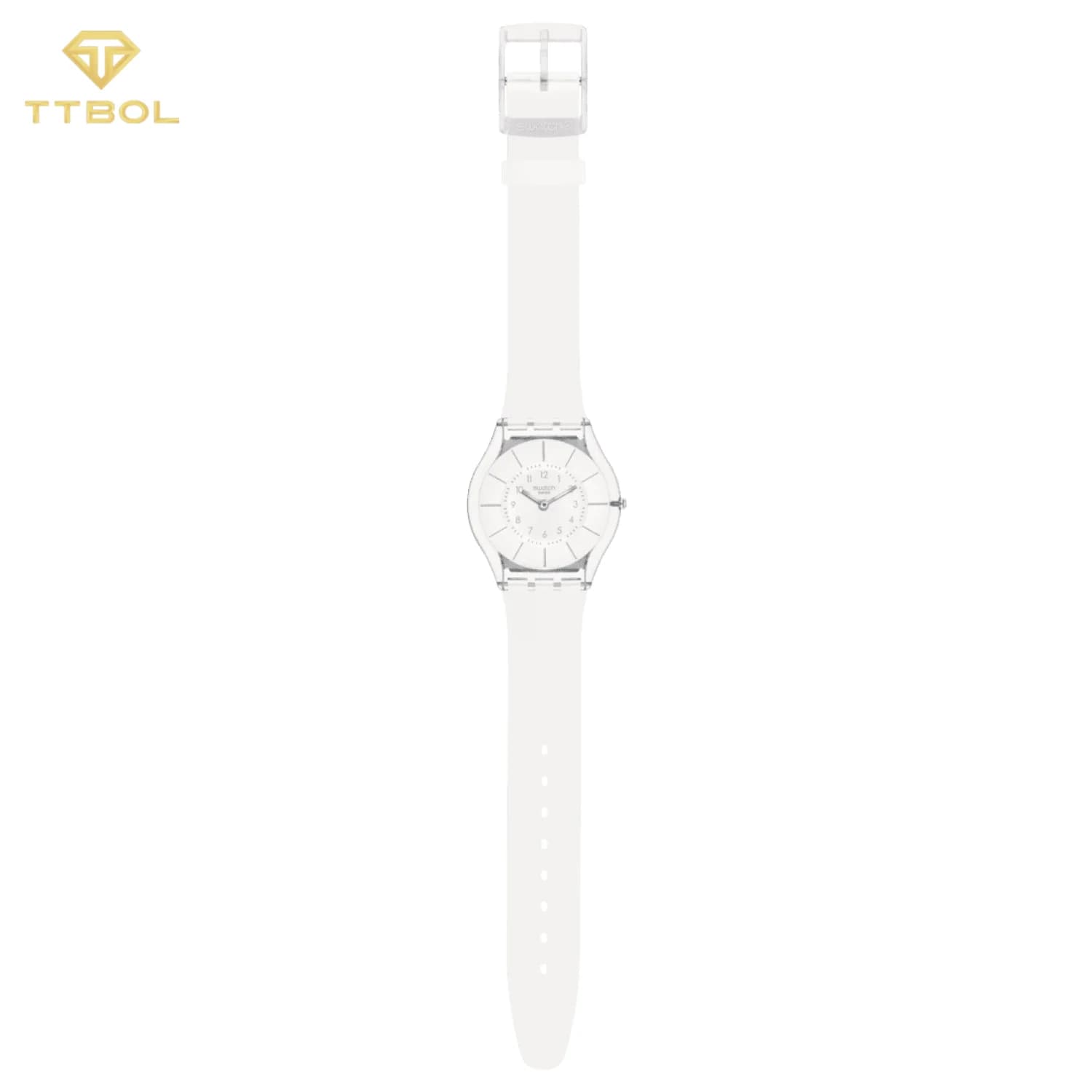 ساعت مچی سواچ SWATCH WHITE CLASSINESS SS08K102-S14 — تصویر ۵