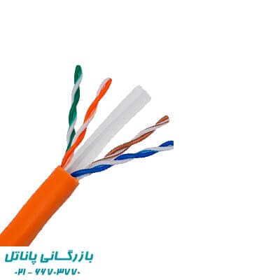کابل شبکه نگزنس CAT 6 UTP LSZH تست پیرمننت