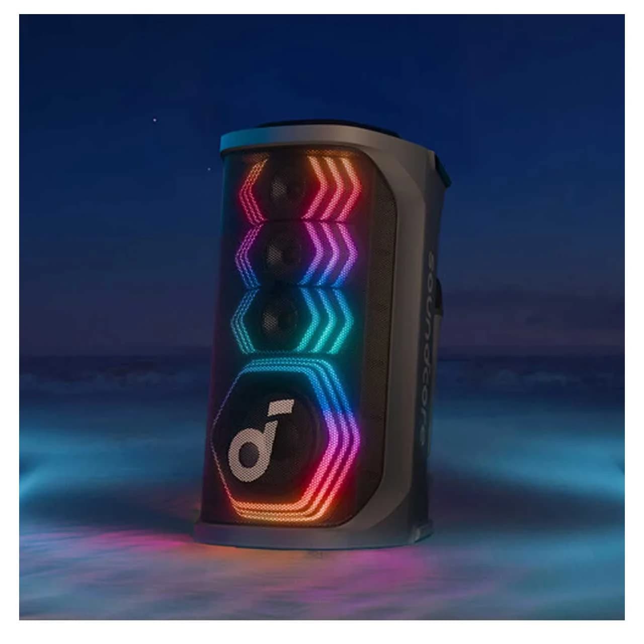 اسپیکر بی سیم ANKER مدل RAVE 3S A31A3012 – مشکی (گارانتی 18 ماهه شرکتی) — تصویر ۴