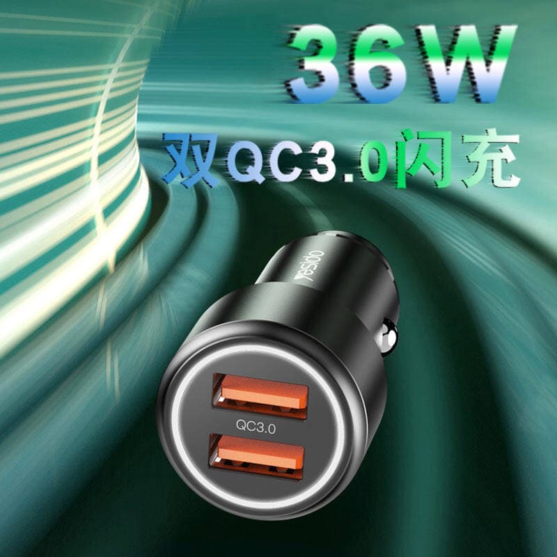 شارژر فندکی فست شارژ یسیدو مدل YESIDO Y43 CAR CHARGER 36W — تصویر ۴