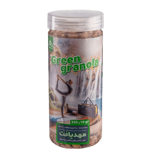 گرانولا سبز (وگن) مدیاف