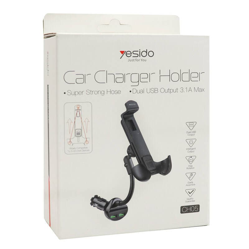 هولدر و شارژر فندکی یسیدو مدل Yesido CH05 Holder — تصویر ۲