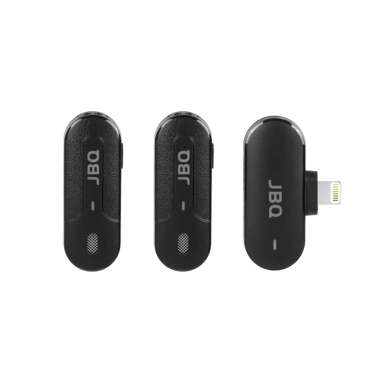 میکروفون بی سیم JBQ Lightning مدل MPH-I8 – مشکی — تصویر ۳