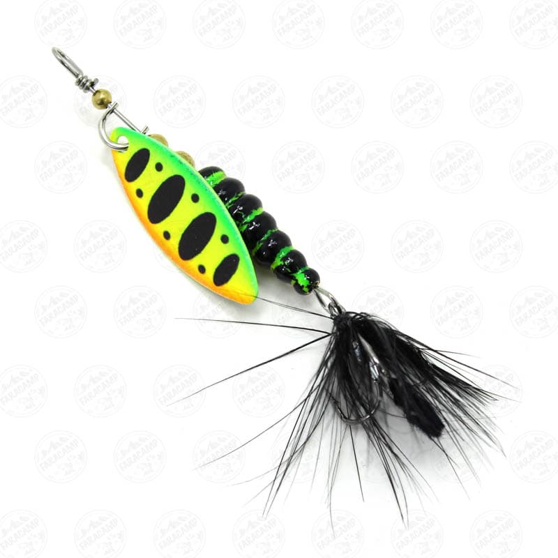 لانسه پردار بادامی ۶.۵ گرم، سایز ۳ کاپیتان، CAPTAIN 6050 BUGBAO SPOON 6.5GR CO2