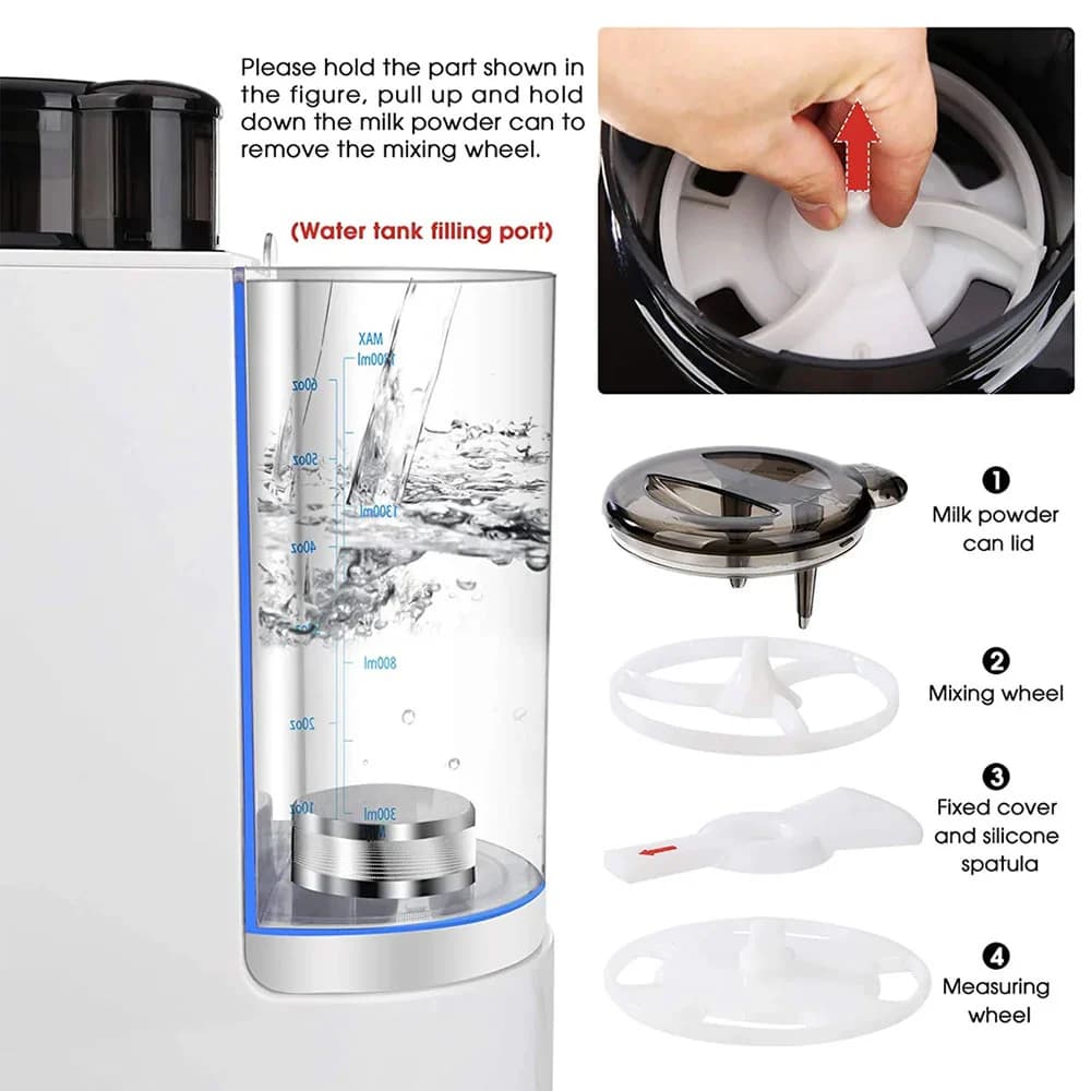 دستگاه شیرساز بیبی اکسو Baby Exo مدل Formula Dispenser — تصویر ۷