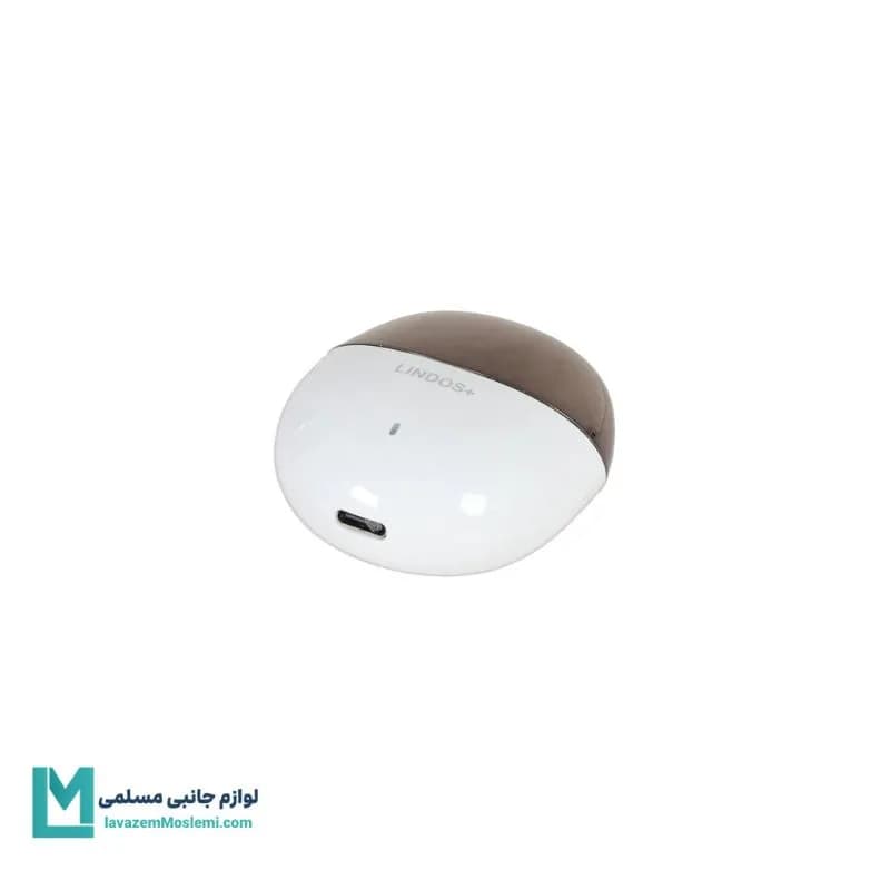 هندزفری بی سیم +Lindos مدل BL-30 ENC سفید کد EV1037 | لوازم جانبی مسلمی — تصویر ۴