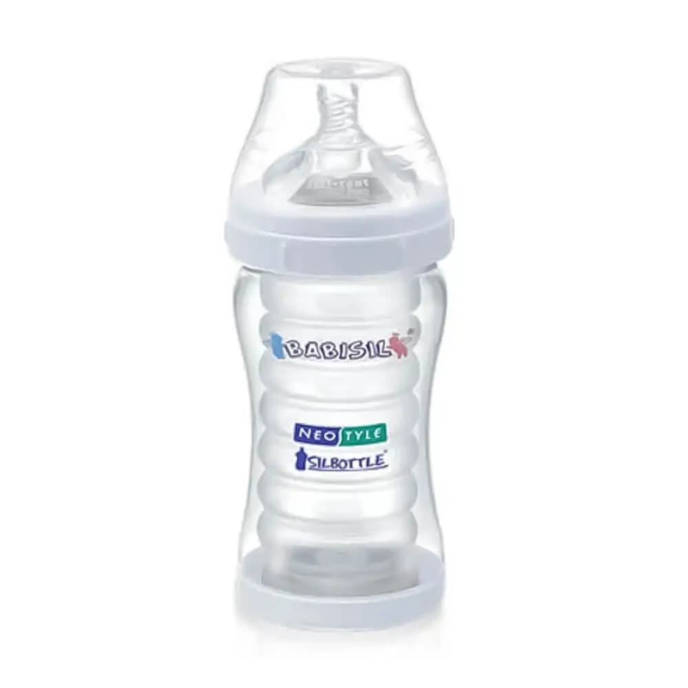 سیلیکون شیشه شیر سیل باتل بیبی سیل Babisil حجم 220 میلی لیتر — تصویر ۲