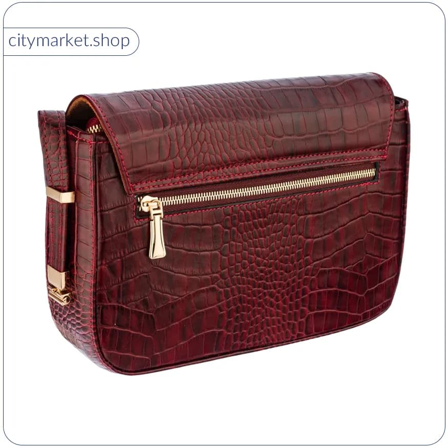 کیف دوشی زنانه چرم C113 — تصویر ۲