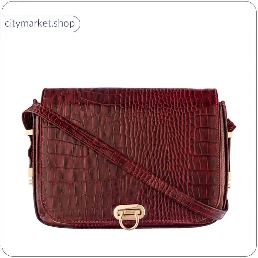 کیف دوشی زنانه چرم C113