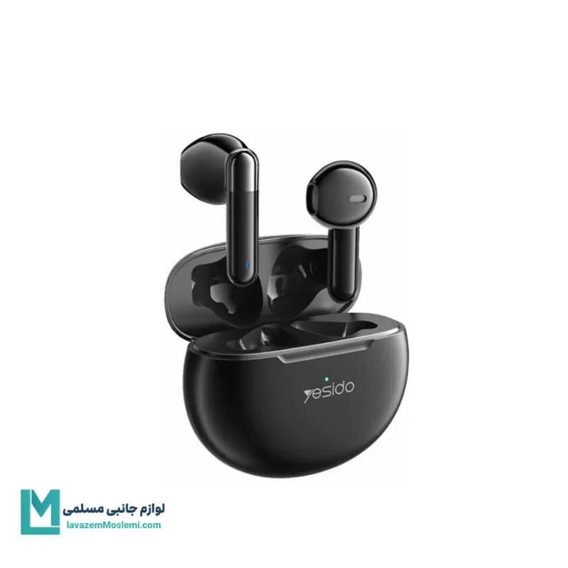 هندزفری بی سیم Yesido مدل TWS12 – مشکی کد EV1030 | لوازم جانبی مسلمی — تصویر ۲