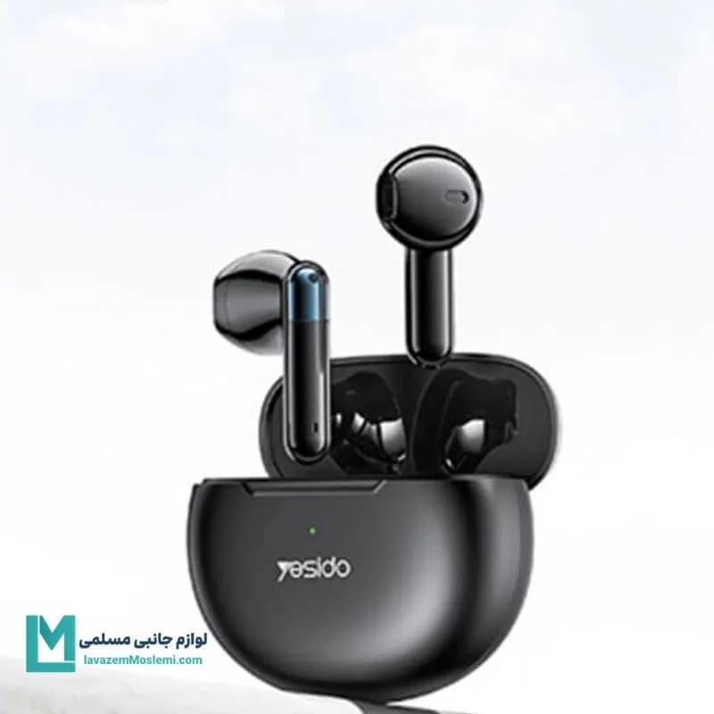 هندزفری بی سیم Yesido مدل TWS12 – مشکی کد EV1030 | لوازم جانبی مسلمی