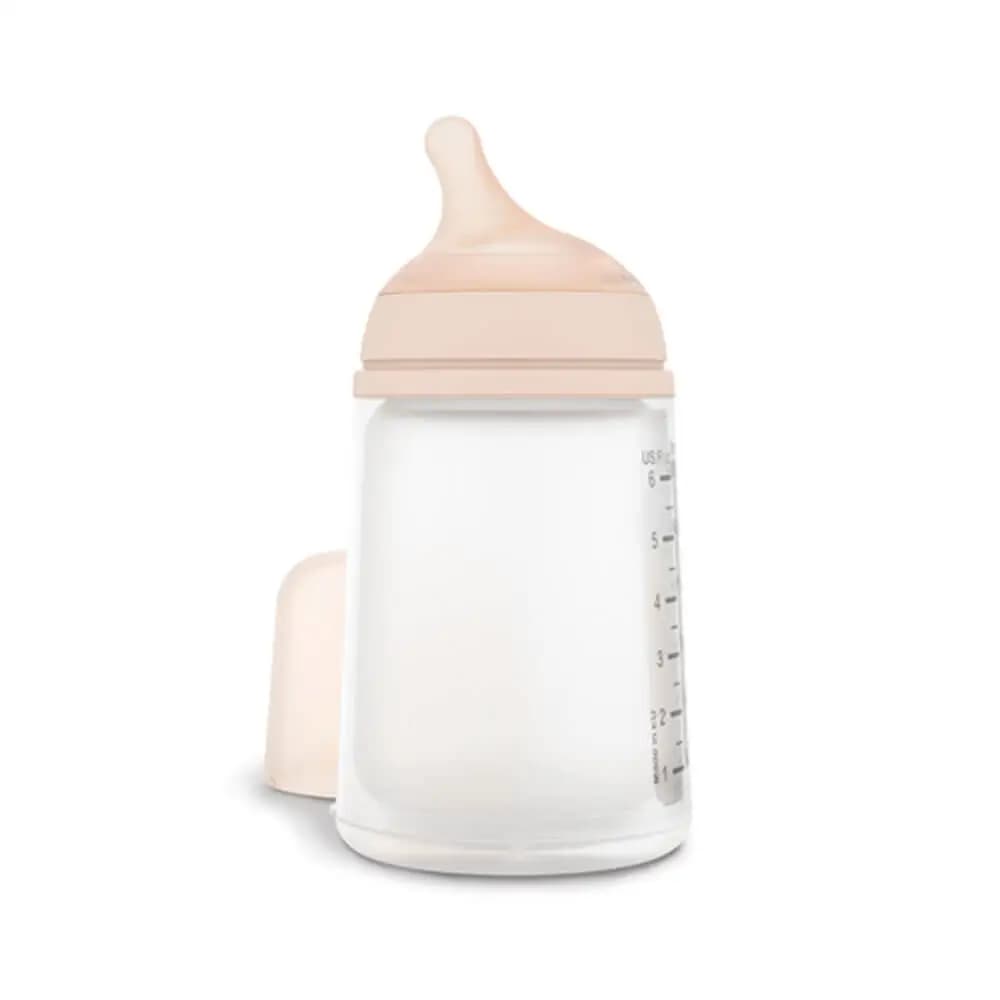 شیشه شیر 270 میل زیرو سواوینکس Suavinex با سیلیکون و سرشیشه اضافه — تصویر ۲