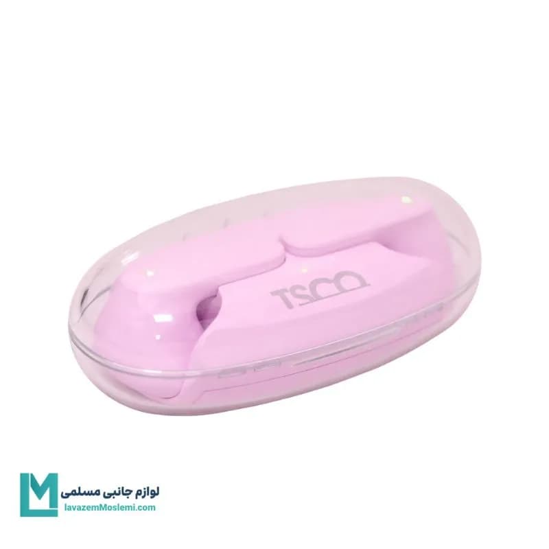 هندزفری بی سیم تسکو با قابلیت ENC مدل TH 6310 TWS صورتی کد EV1015 | لوازم جانبی مسلمی
