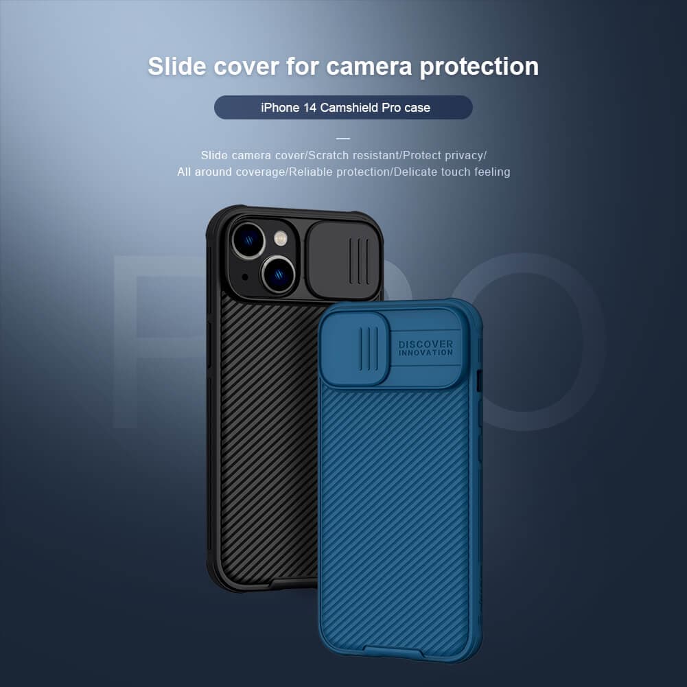 کاور نیلکین CamShield Proمناسب برای اپل 14 — تصویر ۲