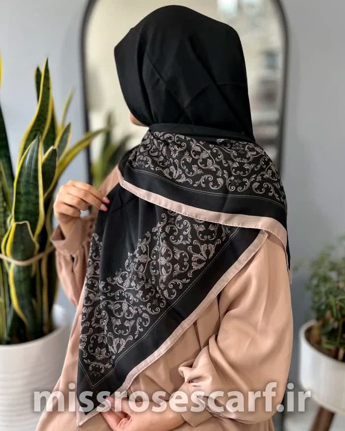 روسری قواره 120 کد M240 — تصویر ۲