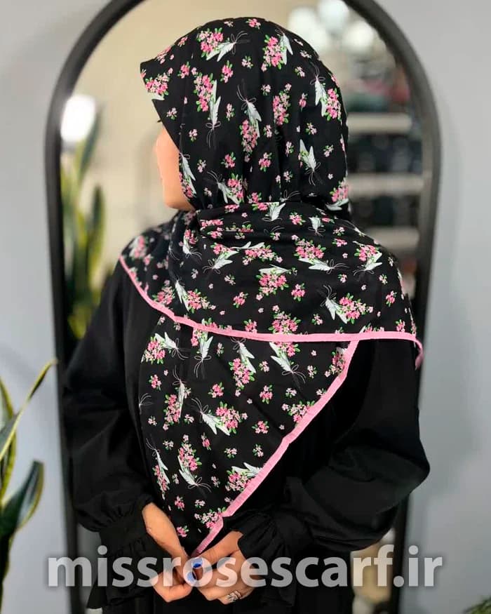 روسری قواره 120 کد M235 — تصویر ۲