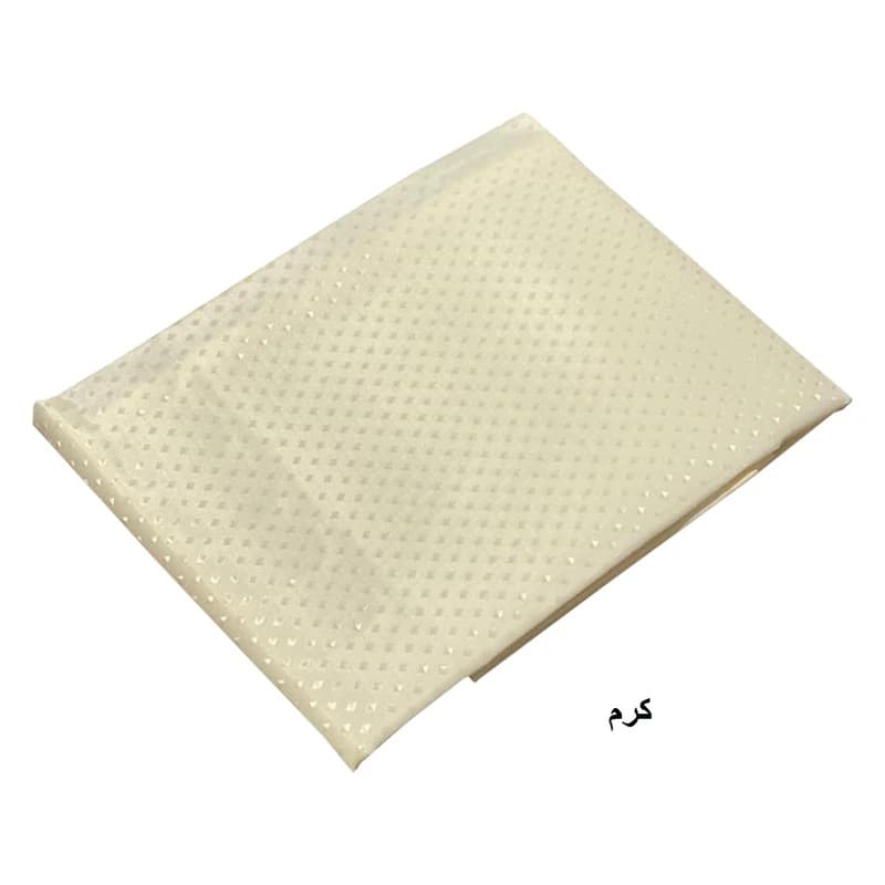 پرده حمام ساتن طرح لوزی سایز 180×200 سانتی متر — تصویر ۴