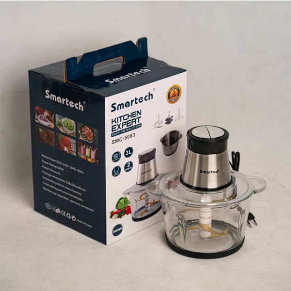 خردکن دوکاسه اسمارتک مدل SMC-5083 — تصویر ۳