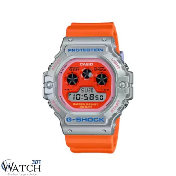 ساعت مچی مردانه کاسیو جی شاک اصل مدل DW-5900EU-8A4DR — تصویر ۹