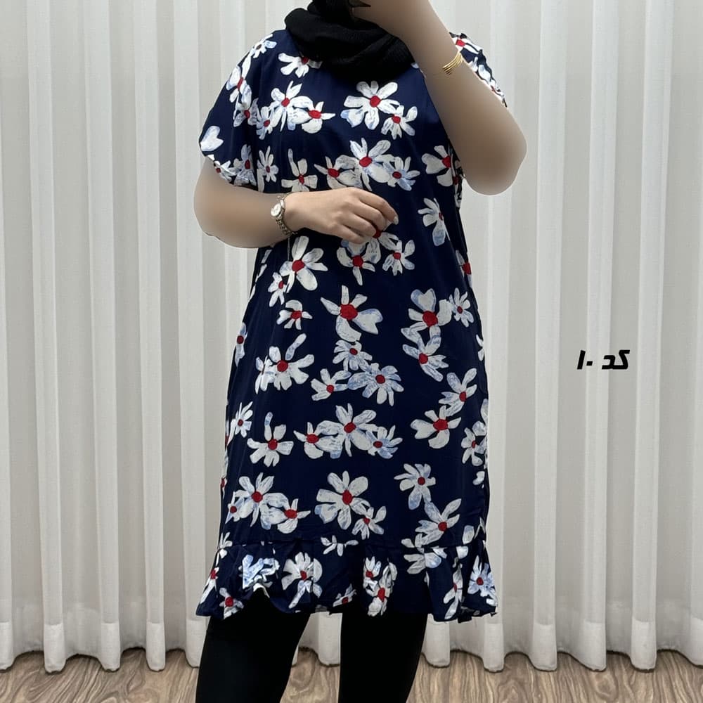 پیراهن کوتاه پری کد 1837 — تصویر ۳
