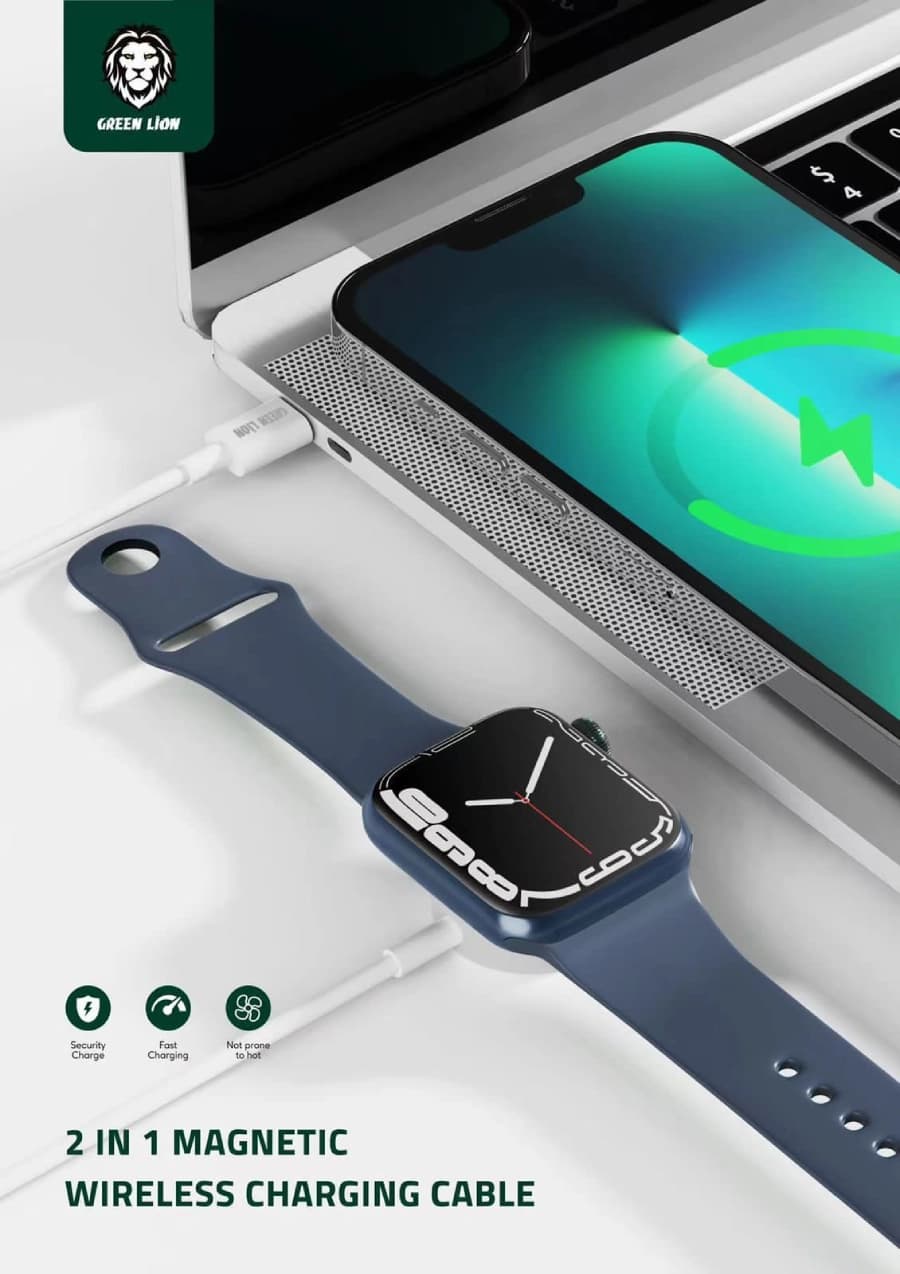 کابل شارژ گرین لاین مغناطیسی 2 کاره Magnetic Cable — تصویر ۷