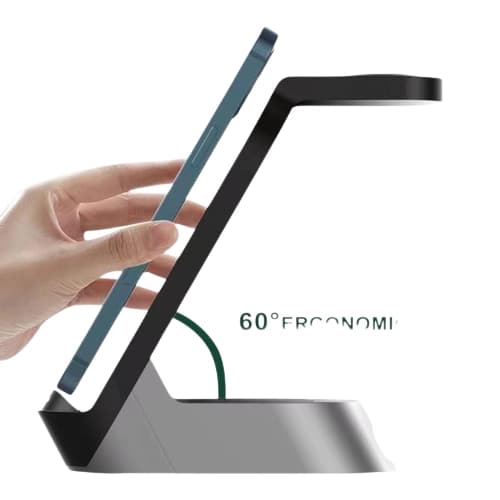 استند شارژر وایرلس 4 کاره ی گرین لاین Fast Wireless Charger 15w — تصویر ۶