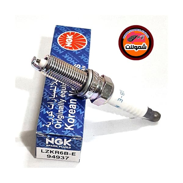 یک دست(4عدد) شمع ان جی کی ژاپن NGK جعبه آبی مدل 94937 LZKR6B-E پایه بلند یورو4 مناسب هیوندای اکسنت