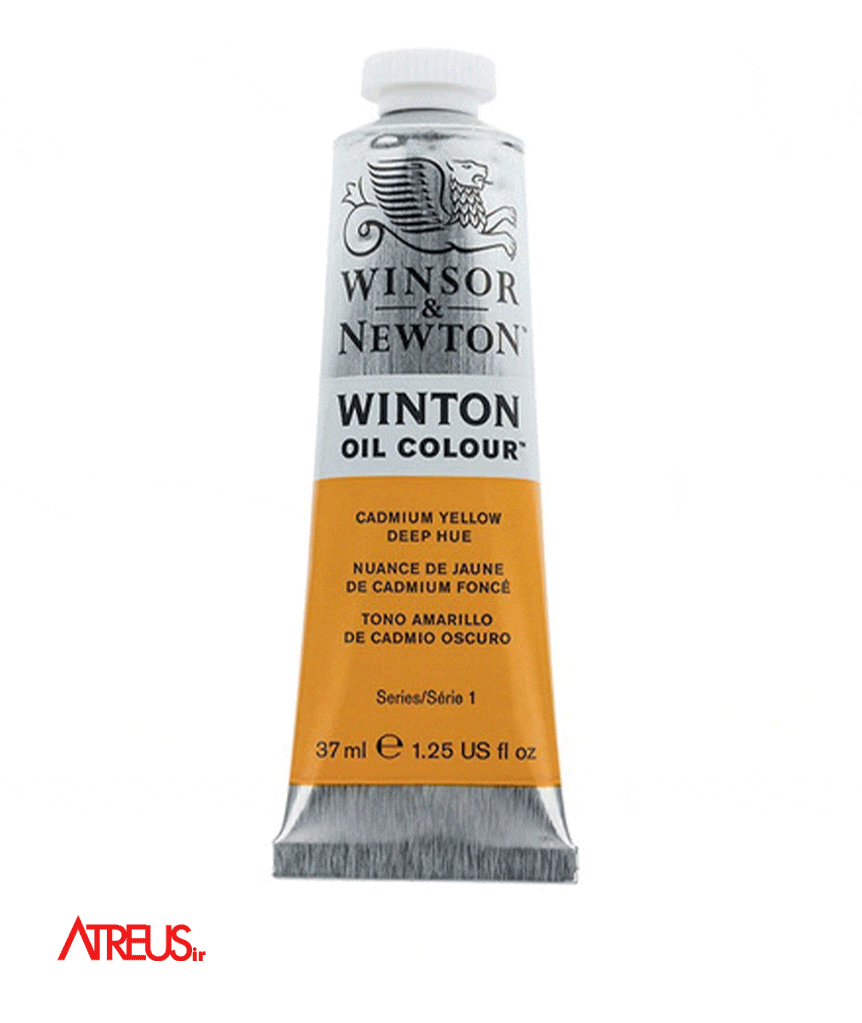 رنگ روغن وینزور37میلCADMIUM YELLOW DEEP — تصویر ۳