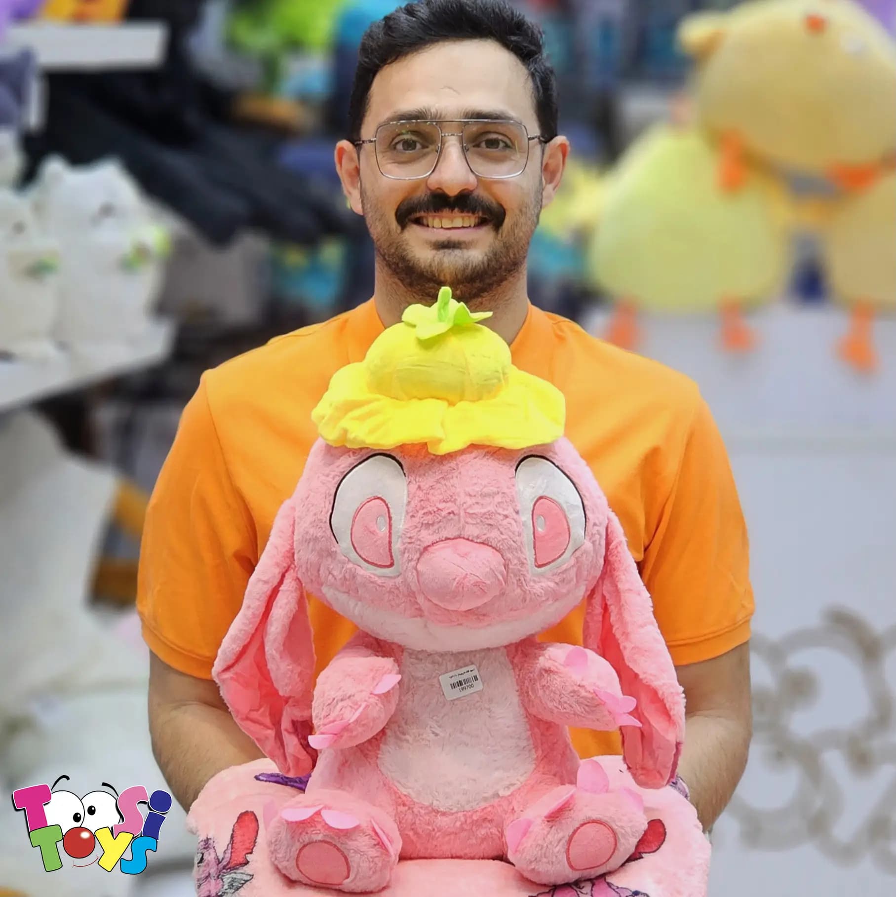 عروسک پتو بالشتی استیج کلاه دار — تصویر ۲