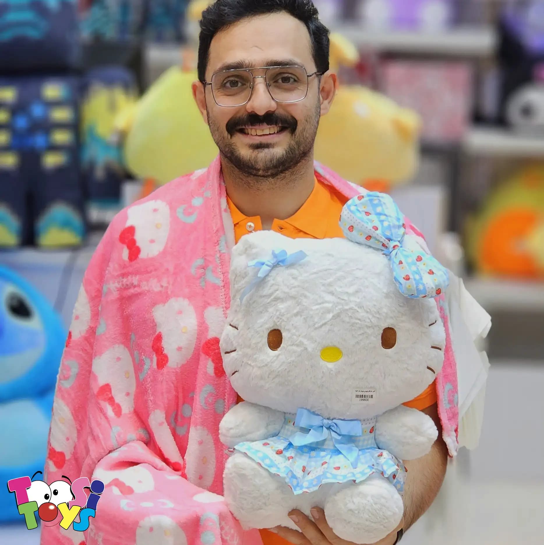 عروسک کیتی پتودار پاپیونی — تصویر ۴