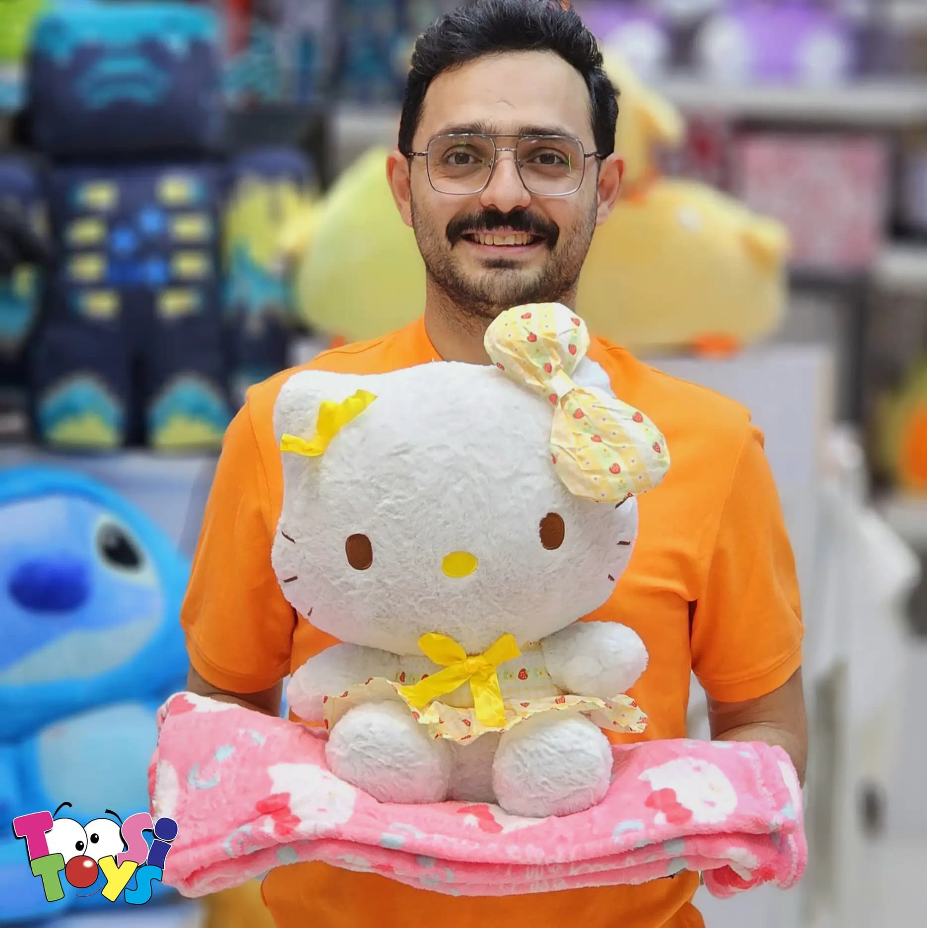 عروسک کیتی پتودار پاپیونی — تصویر ۳
