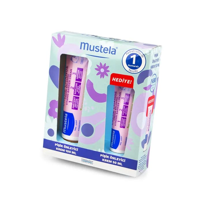 پک سوختگی ویتامین بریر 100 و 50 میل موستلا Mustela — تصویر ۴