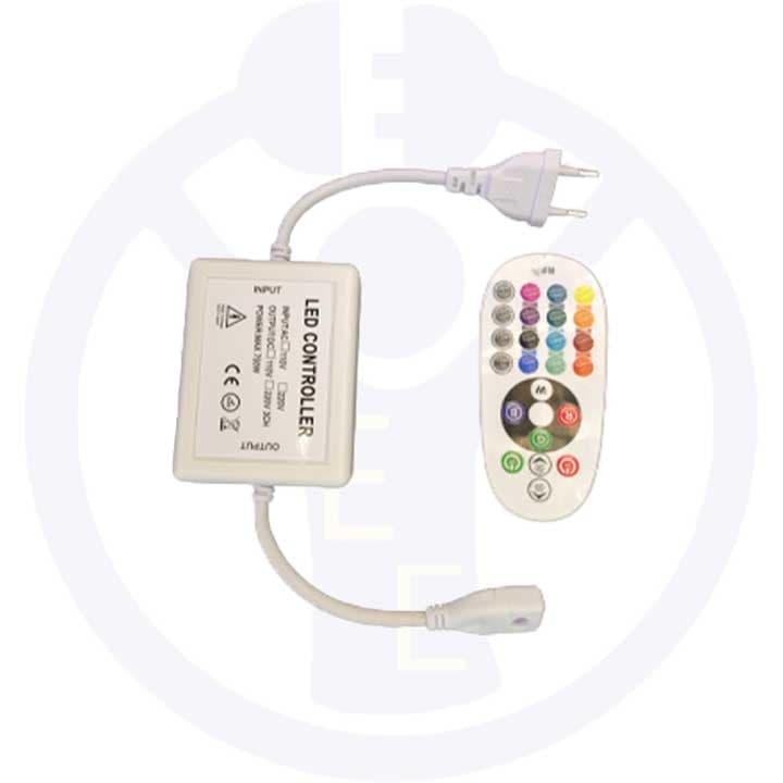 ریموت کنترل ریسه RGB لوپ لایت 220 ولت مدل RF