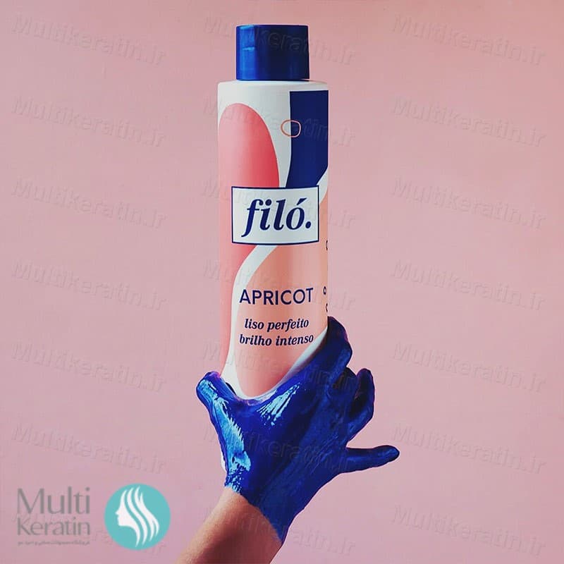 کراتین فیلو آبی APRICOT — تصویر ۳