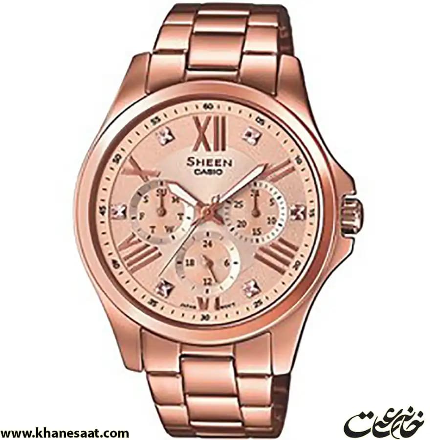 ساعت مچی زنانه کاسیو شین اصل مدل SHE-3806PG-9A — تصویر ۲