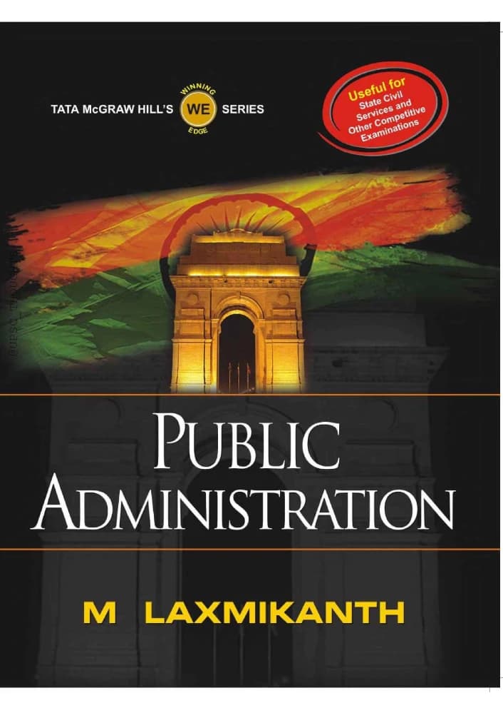 کتاب Public Administration (مدیریت دولتی) نسخه انگلیسی PDF | M. Laxmikanth