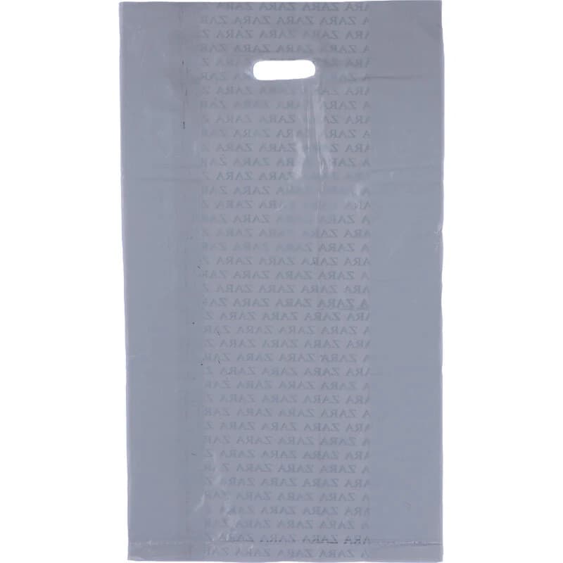 نایلون دسته دار طرح Zara سایز 65*55 سانتی متر بسته 1 کیلویی — تصویر ۲