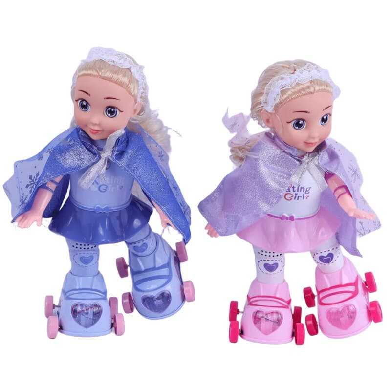 اسباب بازی دختر اسکیت سوار موزیکال جعبه ای Skating Girl Jia Shuo NO.9503C کد 301367