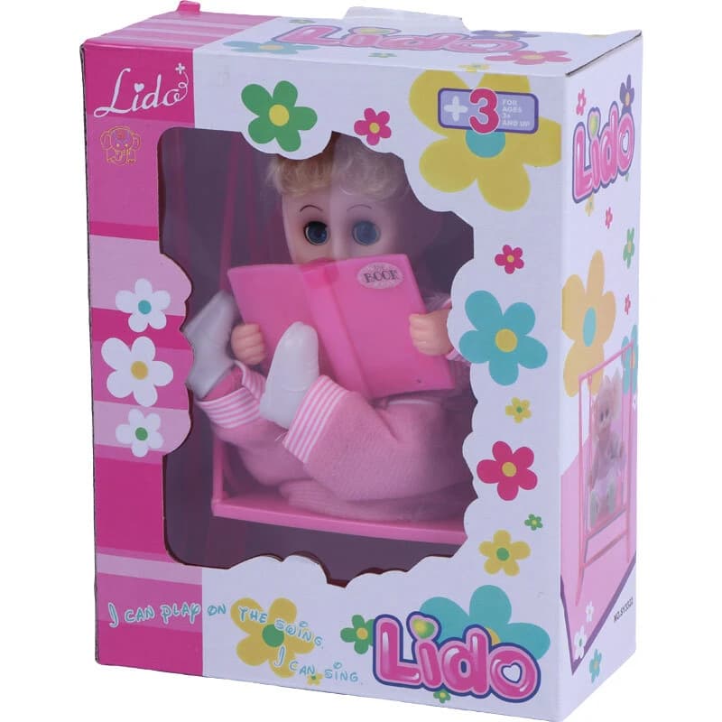 اسباب بازی عروسک تاب سوار موزیکال جعبه ای Lido NO.3322 کد 301304 — تصویر ۶