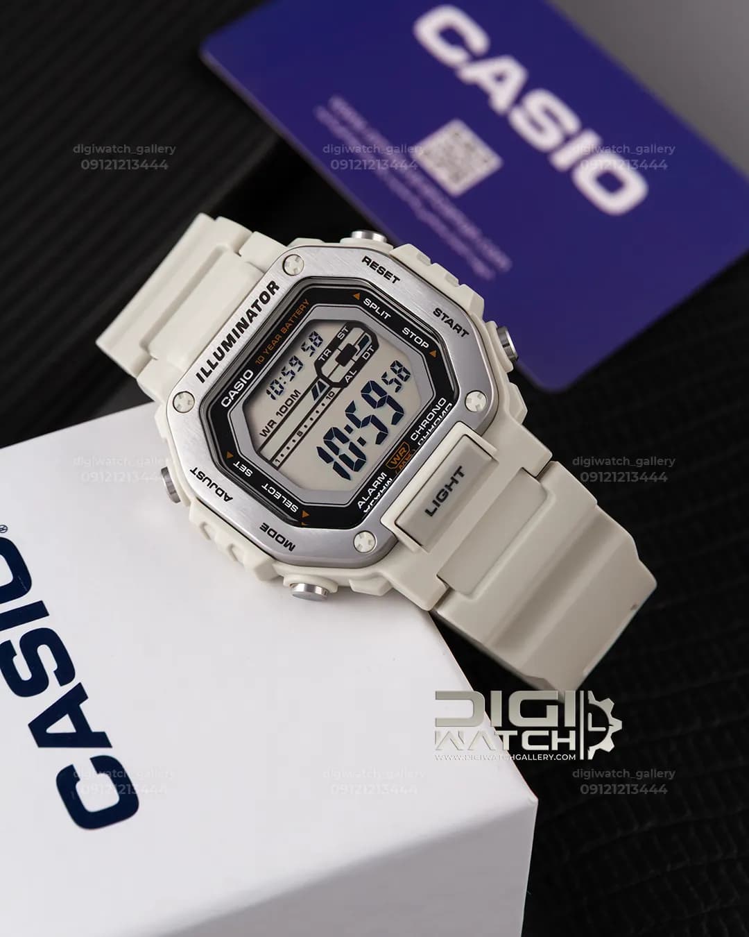 ساعت اورجینال کاسیو مردانه مدل CASIO MWD-110H-8AVDF — تصویر ۲