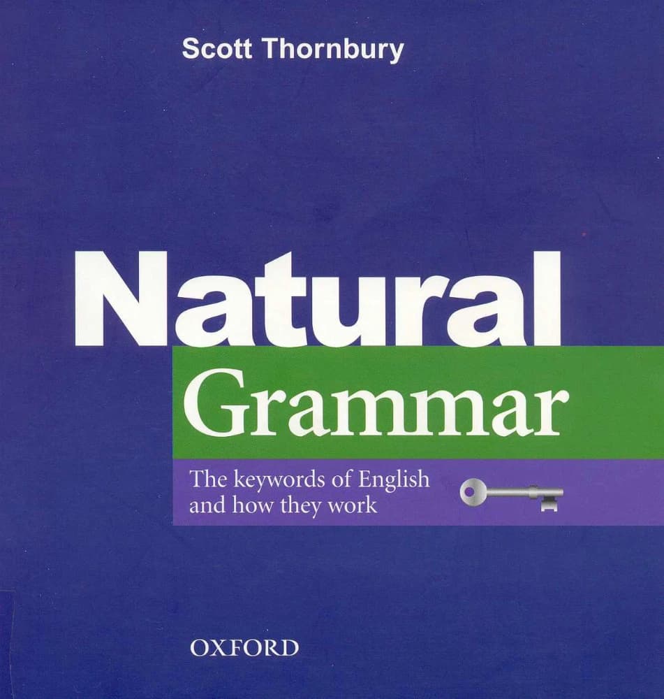 کتاب Natural Grammar (گرامر طبیعی) نسخه انگلیسی PDF