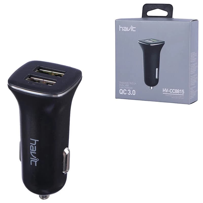 شارژر فندکی 19.5 وات هویت HV-CC8815 — تصویر ۲