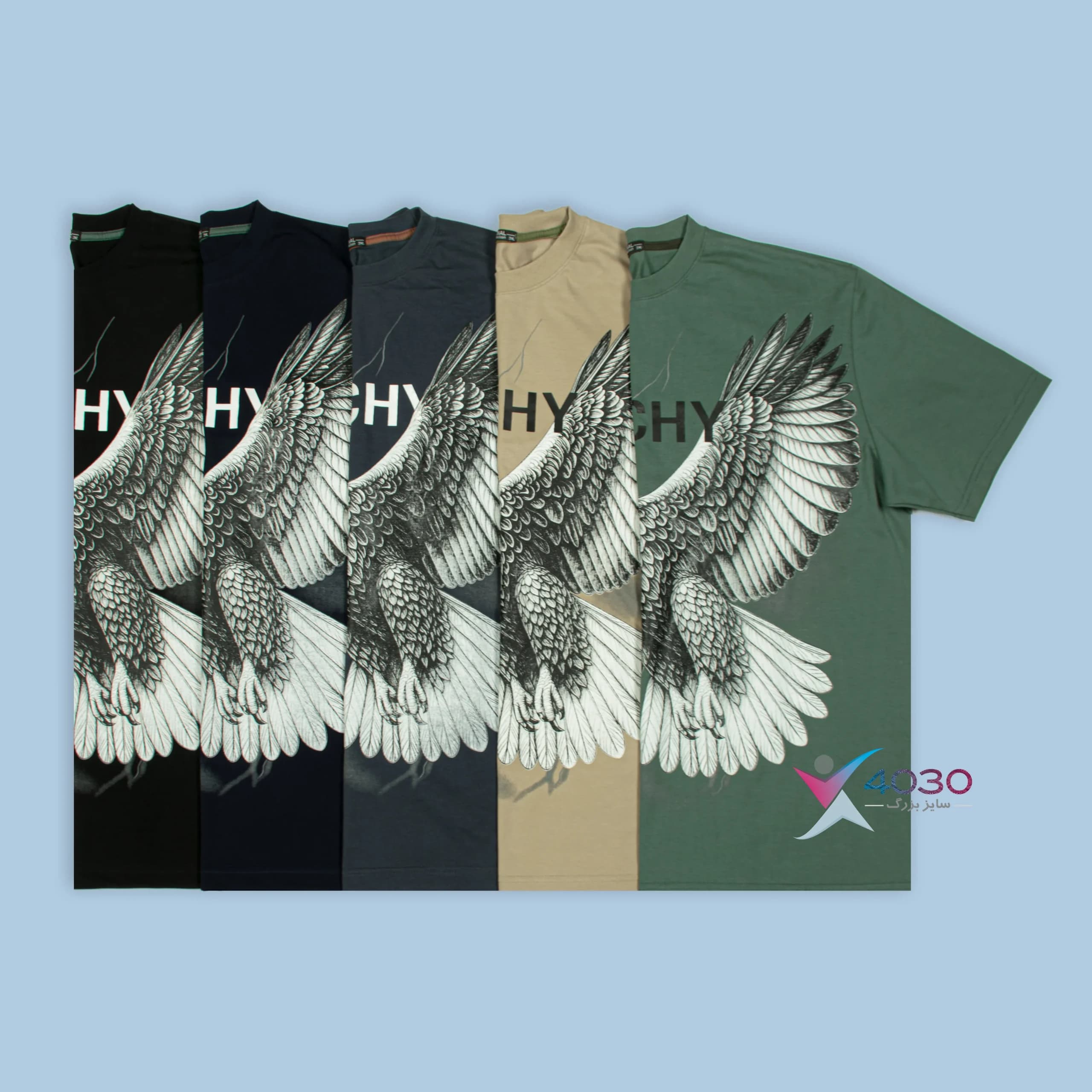 تیشرت Eagle سایز بزرگ مردانه ( 803 )