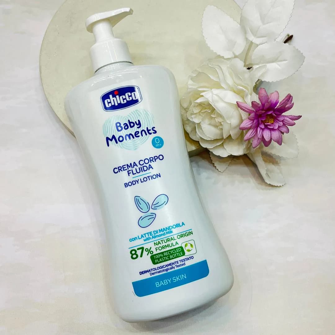 لوسیون بدن نوزاد چیکو ۵۰۰ میل پوست نرمال Chicco Body lotion — تصویر ۲